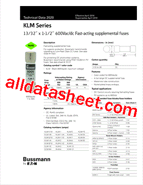 KLM-1-14型号图片