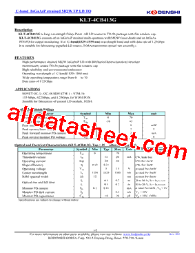KLT-4CB413G型号图片