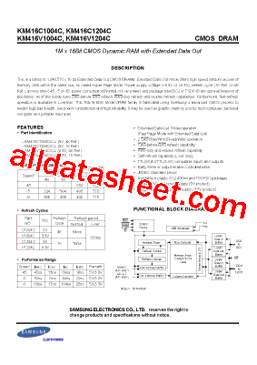 KM416C12CT-L45型号图片