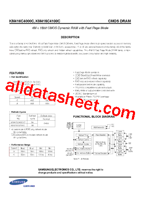 KM416C4100C型号图片