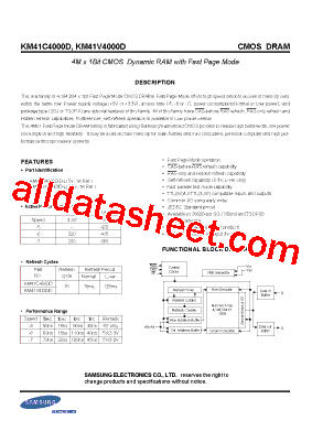 KM41V4000D型号图片