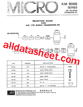 KM9016型号图片