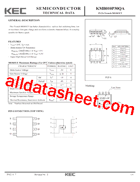 KMB010P30QA_15型号图片