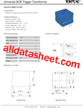 KMB418-080型号图片