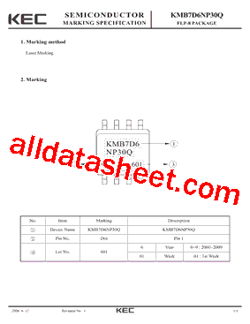 KMB7D6NP30Q型号图片