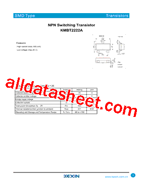 KMBT2222A型号图片