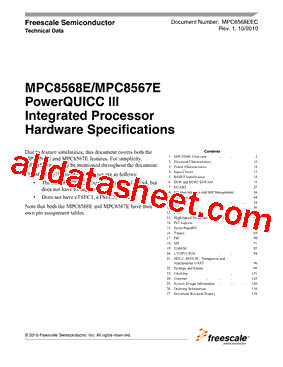 KMPC8567ECVTANGGA型号图片