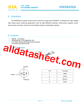 KNX6450A型号图片