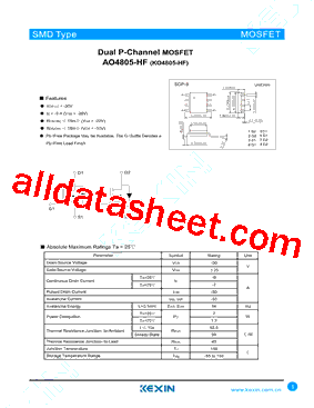 KO4805-HF型号图片