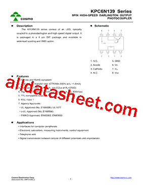 KPC6N139TRU型号图片