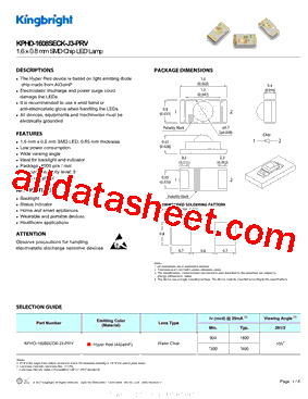 KPHD-1608SECK-J3-PRV型号图片