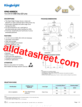 KPHD-1608SECK型号图片