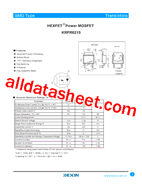 KRFR6215型号图片