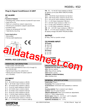 KS2-A15-J/Q型号图片