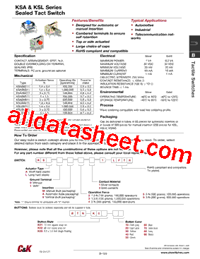 KSA1-A23-1-LFTR型号图片