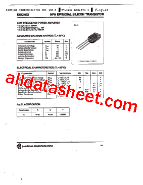 KSC1072型号图片