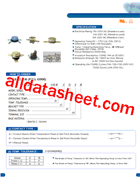 KSD301A-HR1型号图片