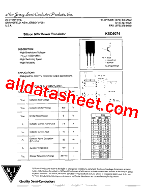 KSD5074型号图片