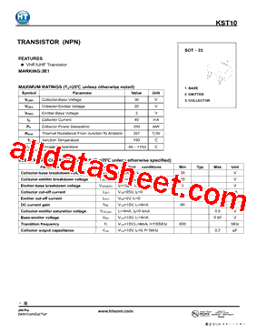 KST10MTF型号图片