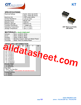 KT10RTS型号图片