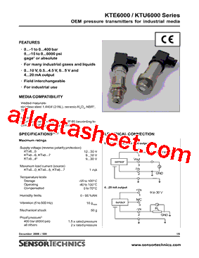 KTE6001SO6型号图片