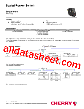 KTG2ACB1BBLNN型号图片