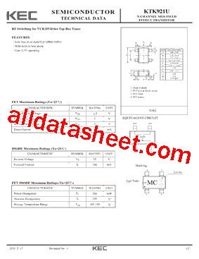 KTK921U型号图片