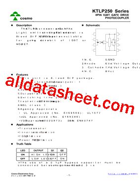 KTLP250LTLD型号图片