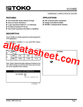 KV1845E型号图片
