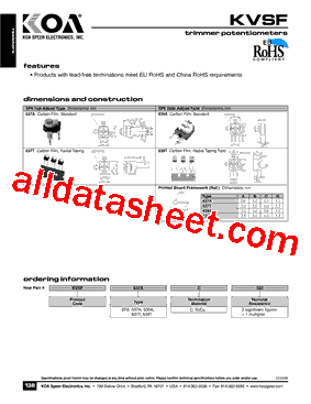 KVSF637A型号图片