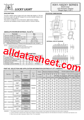 KW1-1002ASG型号图片