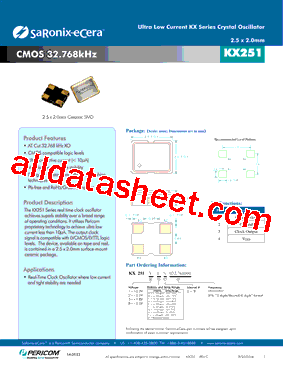 KX2511C0032.768000型号图片