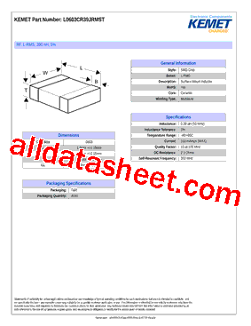 L0603CR39JRMST型号图片