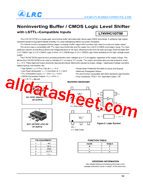 L74VHC1GT50DFT2型号图片