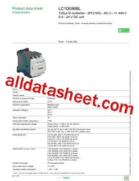 LC1D096BL型号图片