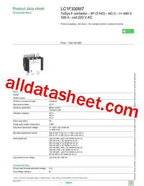 LC1F330M7型号图片