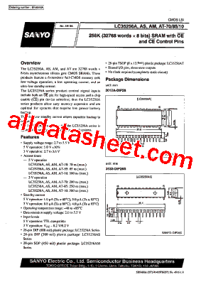 LC35256AS型号图片