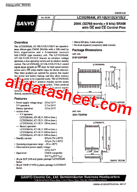 LC35256AT-15LV型号图片