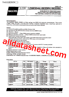 LC66558A型号图片