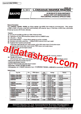 LC66562B型号图片