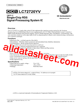 LC72720YV型号图片