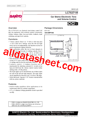 LC75371M型号图片