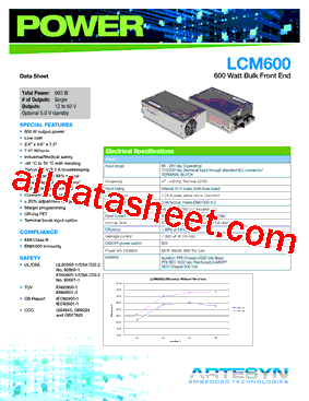 LCM600U型号图片