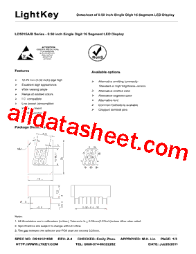 LD5015AB型号图片