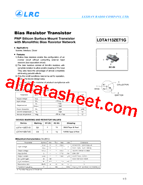 LDTA113ZET1G_15型号图片