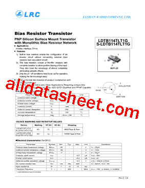 LDTB114TLT1G型号图片