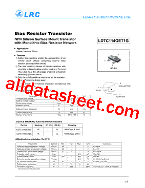 LDTC114GET1G型号图片