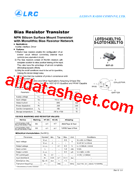 LDTD143ELT3G型号图片