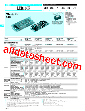 LEB100F-0536型号图片