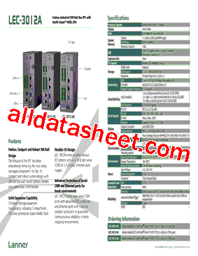 LEC-3012A型号图片